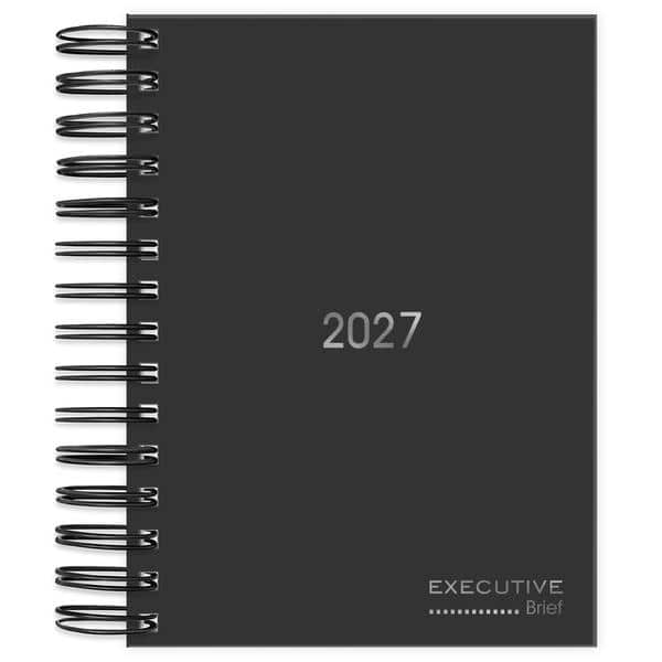 Agenda diária Brief Executive preto 2027 2759385 Spiral Brf Ex PT 1 UN Agenda diária Brief Executive preto 2027 2759385 Spiral Brf Ex PT 1 UN
