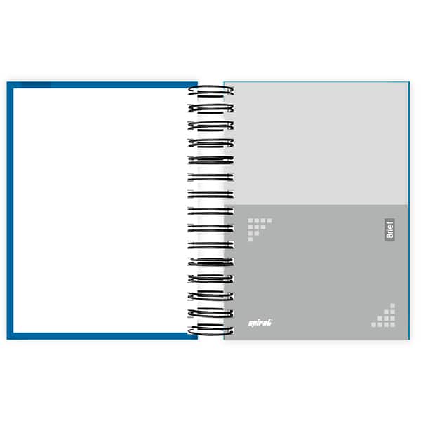 Agenda diária 2027 Brief, 176 folhas, Azul, 2749027, Spiral Brf - PT 1 UN