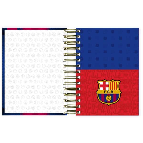 Agenda diária 2027, Barcelona F.C, 176 folhas, 2754007, Spiral Bc - PT 1 UN Agenda diária 2027, Barcelona F.C, 176 folhas, 2754007, Spiral Bc - PT 1 UN