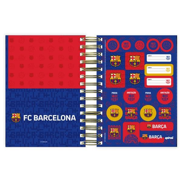 Agenda diária 2027, Barcelona F.C, 176 folhas, 2754007, Spiral Bc - PT 1 UN Agenda diária 2027, Barcelona F.C, 176 folhas, 2754007, Spiral Bc - PT 1 UN