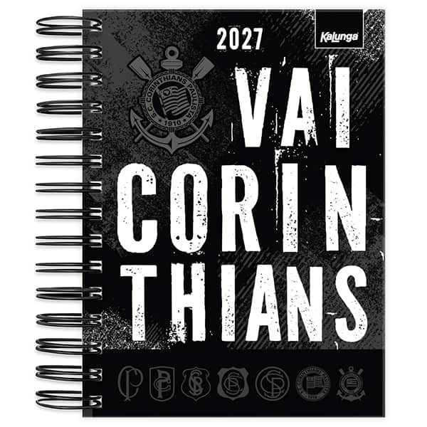 Agenda diária Corinthians 2027 2750801 Spiral Sccp PT 1 UN Agenda diária Corinthians 2027 2750801 Spiral Sccp PT 1 UN