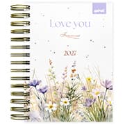 Agenda diária Femmina 2027 2750818 Spiral Fem PT 1 UN