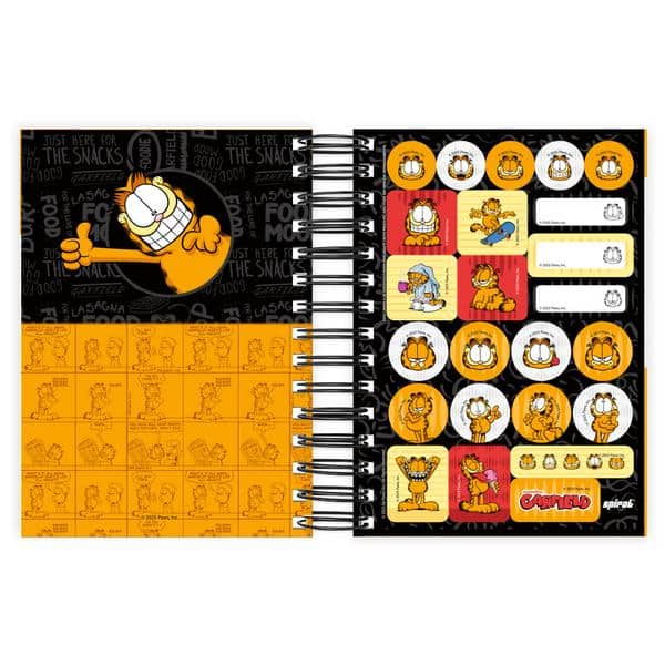 Agenda diária Garfield 2027 2750849 Spiral Gar PT 1 UN