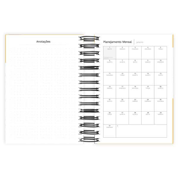 Agenda diária Garfield 2027 2750849 Spiral Gar PT 1 UN