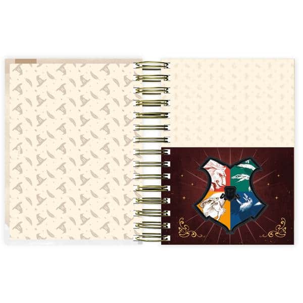 Agenda diária 2027, Harry Potter, 176 folhas, 2750856, Spiral Hpt - PT 1 UN Agenda diária 2027, Harry Potter, 176 folhas, 2750856, Spiral Hpt - PT 1 UN