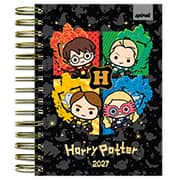 Agenda diária 2027, Harry Potter Charms, 176 folhas, 2750863, Spiral Hpc - PT 1 UN