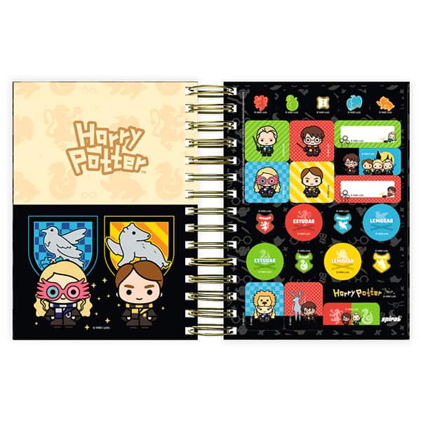 Agenda diária 2027, Harry Potter Charms, 176 folhas, 2750863, Spiral Hpc - PT 1 UN Agenda diária 2027, Harry Potter Charms, 176 folhas, 2750863, Spiral Hpc - PT 1 UN