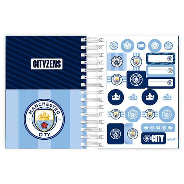 Agenda diária Manchester City 2027 2750887 Spiral Mc PT 1 UN Agenda diária Manchester City 2027 2750887 Spiral Mc PT 1 UN