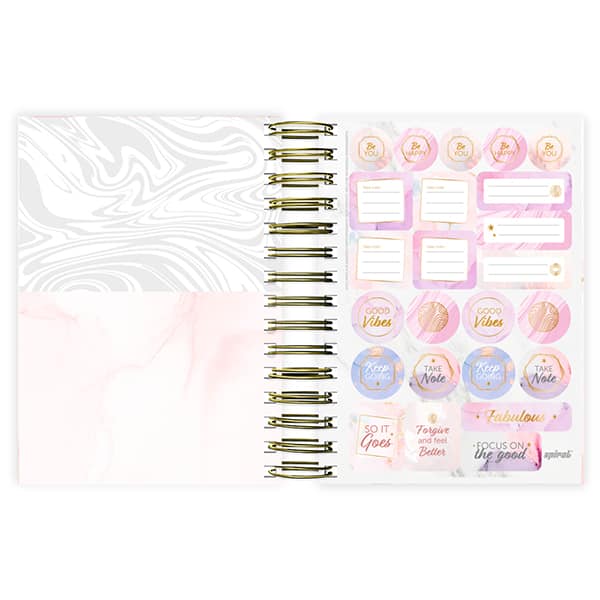 Agenda diária Marmo 2027 2750665 Spiral Mrm PT 1 UN
