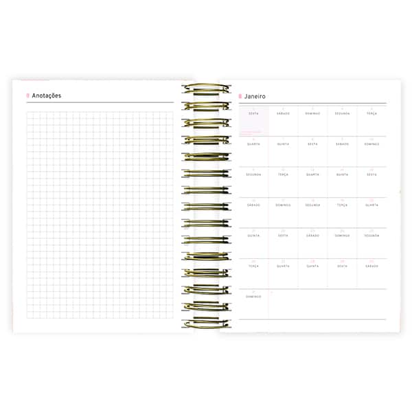 Agenda diária Marmo 2027 2750665 Spiral Mrm PT 1 UN