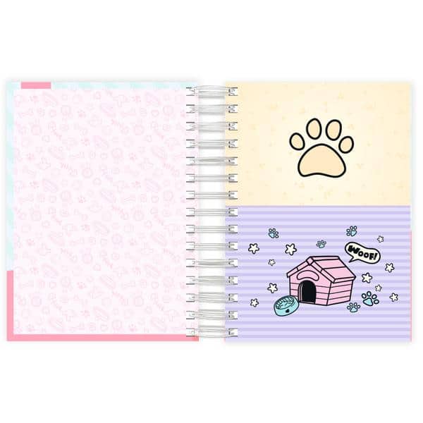 Agenda diária My Pet 2027 2750672 Spiral Pet PT 1 UN