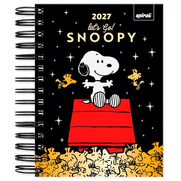 Agenda diária espi 136mmx190mm Snoopy 2027 2750955 Spiral Sno PT 1 UN Agenda diária espi 136mmx190mm Snoopy 2027 2750955 Spiral Sno PT 1 UN