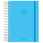 Agenda diária esp. 136mmx190mm Soothing azul 2027 2749119 Spiral Soot PT 1 UN