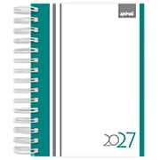 Agenda diária Spiral verde 2027 2749157 Spiral PT 1 UN