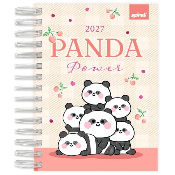 Agenda diária Panda 2027 2750986 Spiral Ten PT 1 UN Agenda diária Panda 2027 2750986 Spiral Ten PT 1 UN