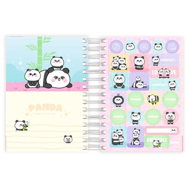 Agenda diária Panda 2027 2750986 Spiral Ten PT 1 UN Agenda diária Panda 2027 2750986 Spiral Ten PT 1 UN