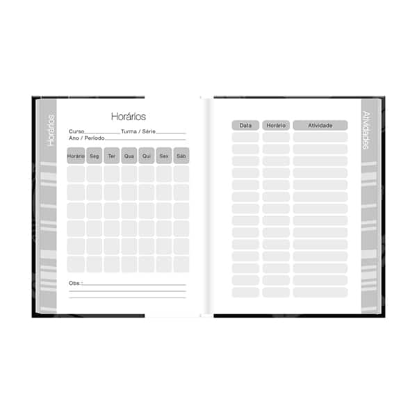 Agenda escolar permanente, Corinthians, 114 folhas, 2751013, Spiral Sccp - PT 1 UN Agenda escolar permanente, Corinthians, 114 folhas, 2751013, Spiral Sccp - PT 1 UN