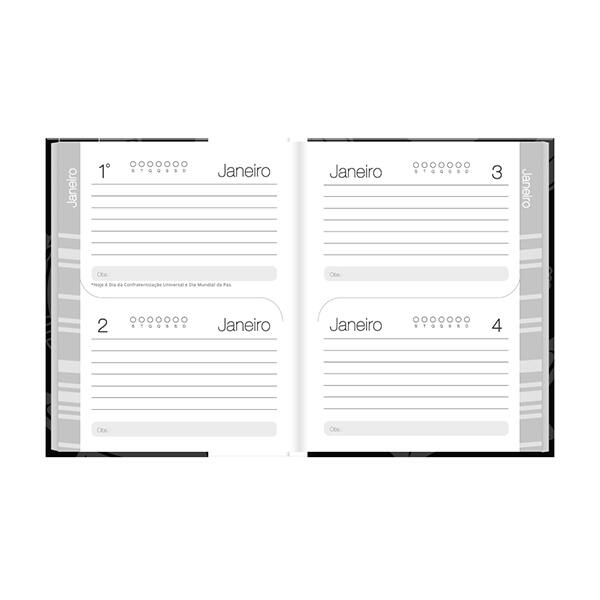 Agenda escolar permanente, Corinthians, 114 folhas, 2751013, Spiral Sccp - PT 1 UN Agenda escolar permanente, Corinthians, 114 folhas, 2751013, Spiral Sccp - PT 1 UN