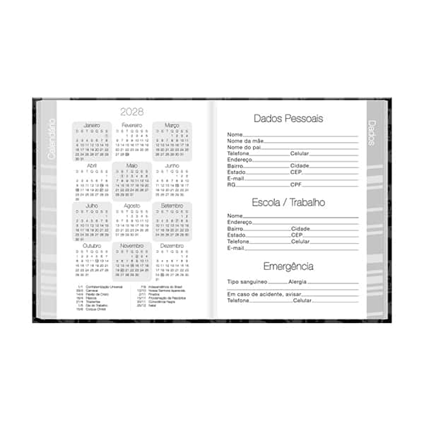 Agenda escolar permanente, Harry Potter Charms, 114 folhas, 2751037, Spiral Hpc - PT 1 UN Agenda escolar permanente, Harry Potter Charms, 114 folhas, 2751037, Spiral Hpc - PT 1 UN
