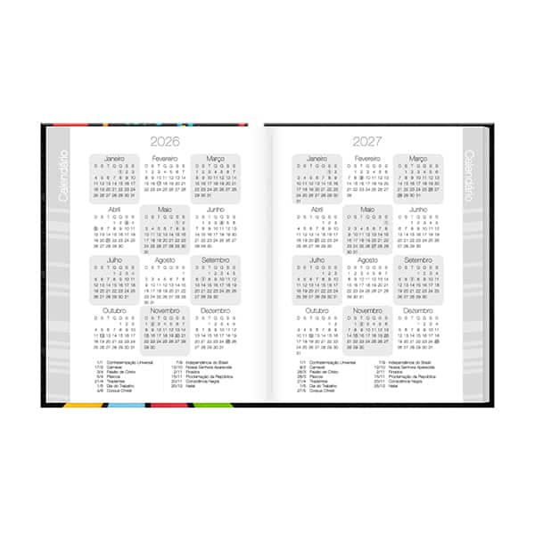 Agenda escolar permanente, Marvel Emoji, 114 folhas, 2751068, Spiral Mve - PT 1 UN Agenda escolar permanente, Marvel Emoji, 114 folhas, 2751068, Spiral Mve - PT 1 UN