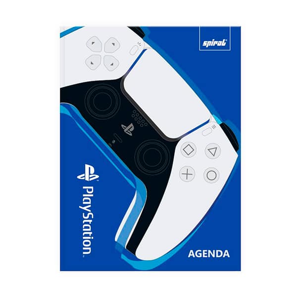 Agenda escolar permanente, Playstation, 114 folhas, 2751075, Spiral Ps - PT 1 UN Agenda escolar permanente, Playstation, 114 folhas, 2751075, Spiral Ps - PT 1 UN