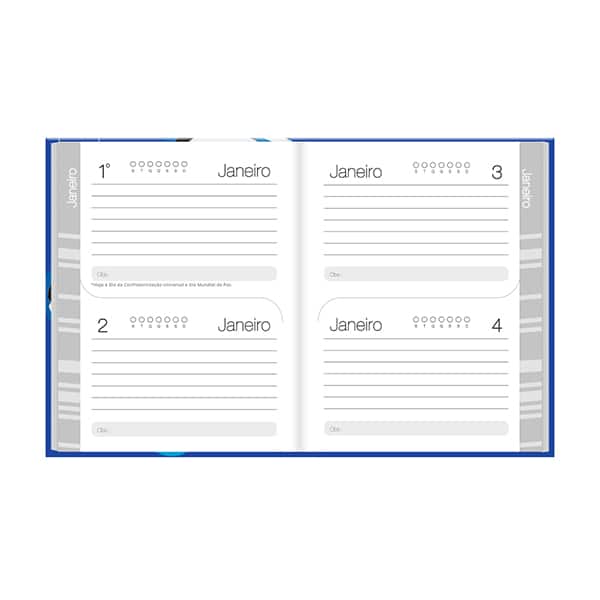 Agenda escolar permanente, Playstation, 114 folhas, 2751075, Spiral Ps - PT 1 UN Agenda escolar permanente, Playstation, 114 folhas, 2751075, Spiral Ps - PT 1 UN
