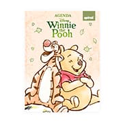 Agenda escolar permanente, Ursinho Pooh, 114 folhas, 2751082, Spiral Pooh - PT 1 UN