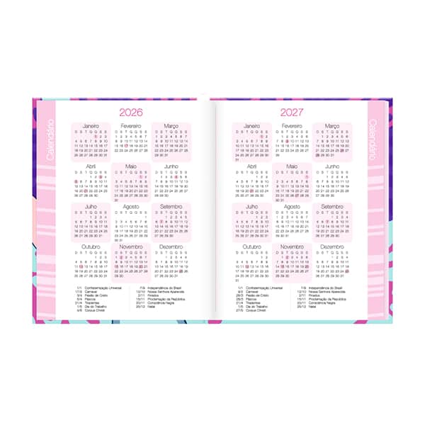 Agenda escolar permanente, Stitch, 114 folhas, 2751112, Spiral Ds - PT 1 UN Agenda escolar permanente, Stitch, 114 folhas, 2751112, Spiral Ds - PT 1 UN