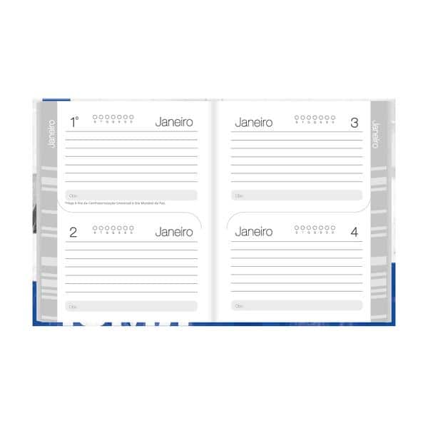 Agenda escolar permanente, Real Madrid, 114 folhas, 2759446, Spiral Rea - PT 1 UN Agenda escolar permanente, Real Madrid, 114 folhas, 2759446, Spiral Rea - PT 1 UN