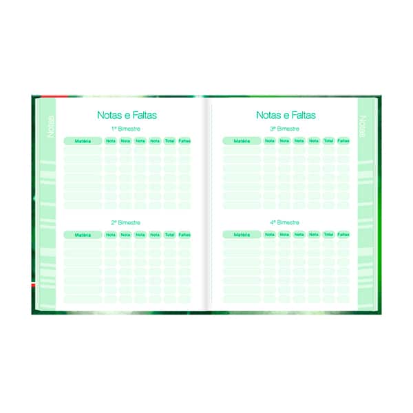 Agenda escolar permanente, Palmeiras F.C, 114 folhas, 2759453, Spiral Pal - PT 1 UN Agenda escolar permanente, Palmeiras F.C, 114 folhas, 2759453, Spiral Pal - PT 1 UN