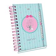Agenda Permanente em Espiral, Rebecca Bonbon 388 páginas, 134mm x 190mm, 5677, DAC - PT 1 UN