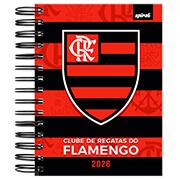 Agenda diária 2026, Flamengo, 176 folhas, 2637185, Spiral - PT 1 UN Agenda diária 2026, Flamengo, 176 folhas, 2637185, Spiral - PT 1 UN