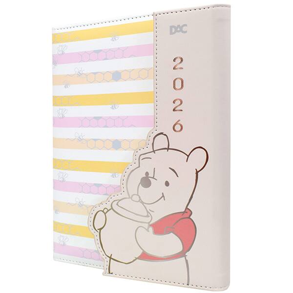 Agenda diária 2026, Pooh, 336 páginas, A5, 5366, DAC - PT 1 UN