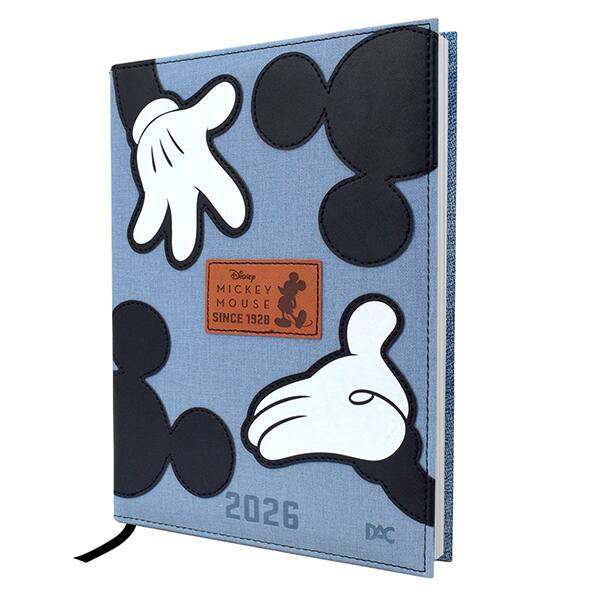 Agenda diária 2026, Mickey, 336 páginas, A5, 5360, DAC - PT 1 UN