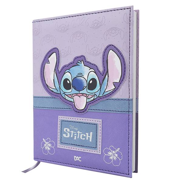 Agenda diária mini Stitch 2026 5374 Dac PT 1 UN