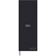 Agenda Comercial 2024 Brief Executive Preto 130mmx350mm Spiral - PT 1 UN Agenda Comercial 2024 Brief Executive Preto 130mmx350mm Spiral - PT 1 UN
