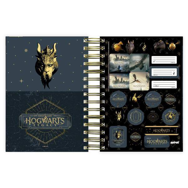 Agenda Diária 2024 Warner Hogwarts Legacy Spiral - PT 1 UN