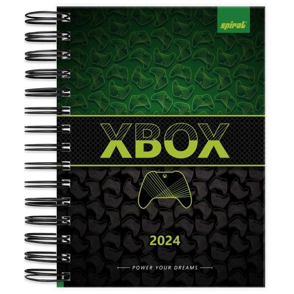 Agenda Diária 2024 Xbox Spiral - PT 1 UN
