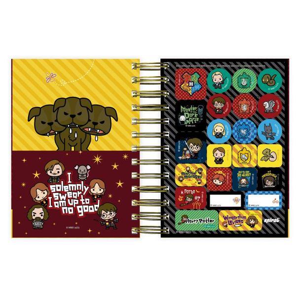 Agenda Diária Mini 2024 Warner Harry Potter Charms Spiral - PT 1 UN