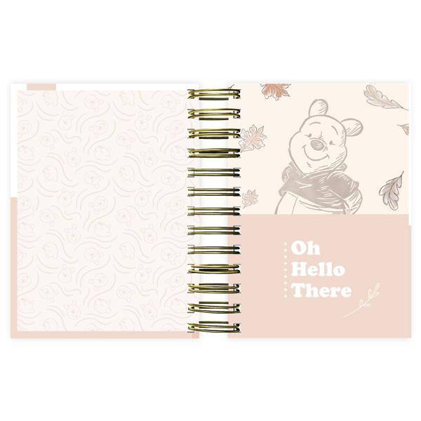 Agenda Diária Mini 2024 Disney Pooh Spiral - PT 1 UN