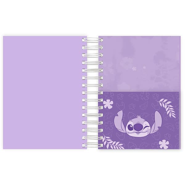 Agenda Diária 2025 Stitch, 176 folhas, 2514667, Spiral Ds - PT 1 UN