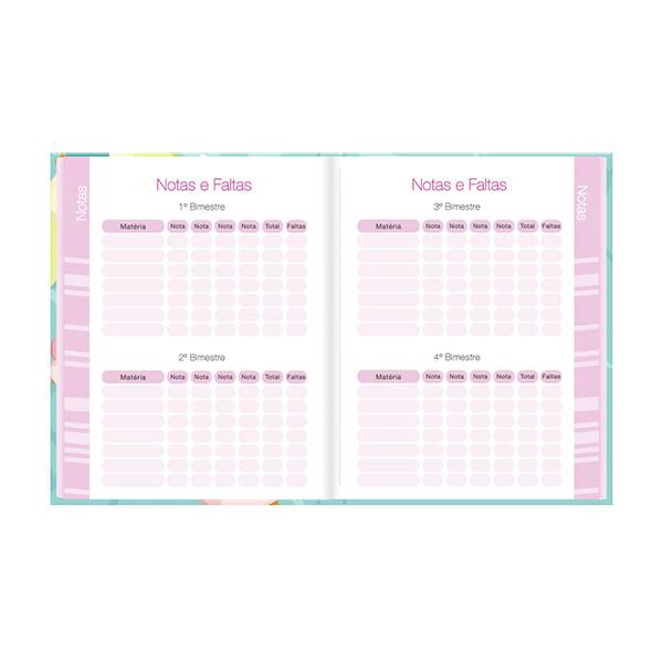 Agenda permanente, Corujinhas, 114 folhas, 2635136, Spiral Cor - PT 1 UN