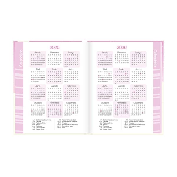 Agenda permanente Panda 2635150 Spiral Ten PT 1 UN