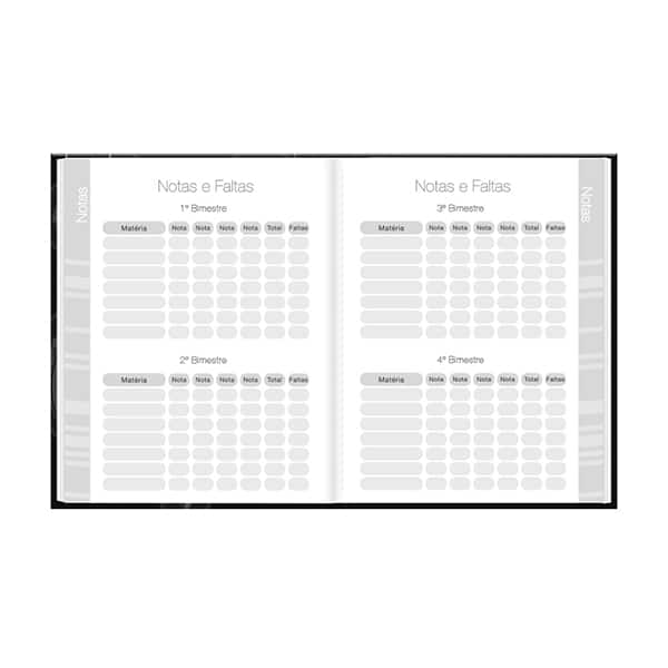 Agenda permanente, Harry Potter Charms, 114 folhas, 2635303, Spiral Hpc - PT 1 UN