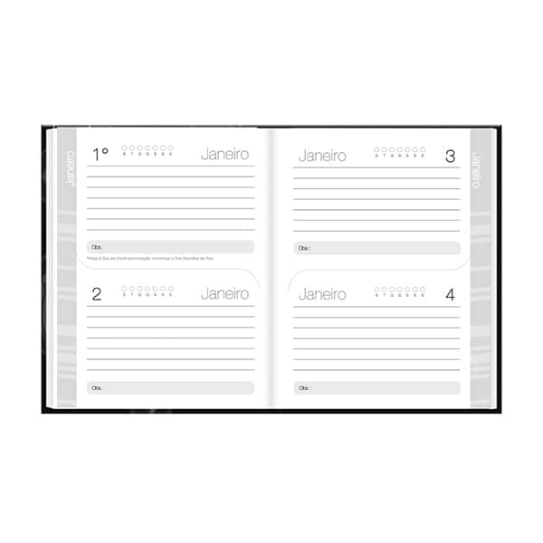 Agenda permanente, Harry Potter Charms, 114 folhas, 2635303, Spiral Hpc - PT 1 UN