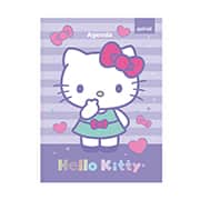 Agenda escolar permanente, Hello Kitty, 114 folhas, 2635310, Spiral Hki - PT 1 UN Agenda escolar permanente, Hello Kitty, 114 folhas, 2635310, Spiral Hki - PT 1 UN