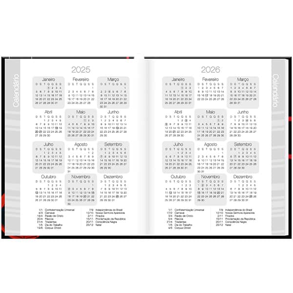 Agenda permanente, Marvel Emoji, 114 folhas, 2635549, Spiral Mve - PT 1 UN