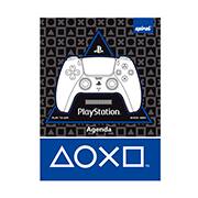 Agenda escolar permanente, Playstation, 114 folhas, 2635563, Spiral Ps - PT 1 UN