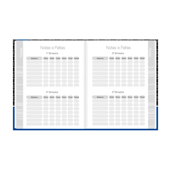 Agenda permanente, Playstation, 114 folhas, 2635563, Spiral Ps - PT 1 UN
