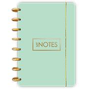 Caderno de Disco P, Verde, 80 folhas, 213mm x 145mm, 3363, Abyara - PT 1 UN Caderno de Disco P, Verde, 80 folhas, 213mm x 145mm, 3363, Abyara - PT 1 UN